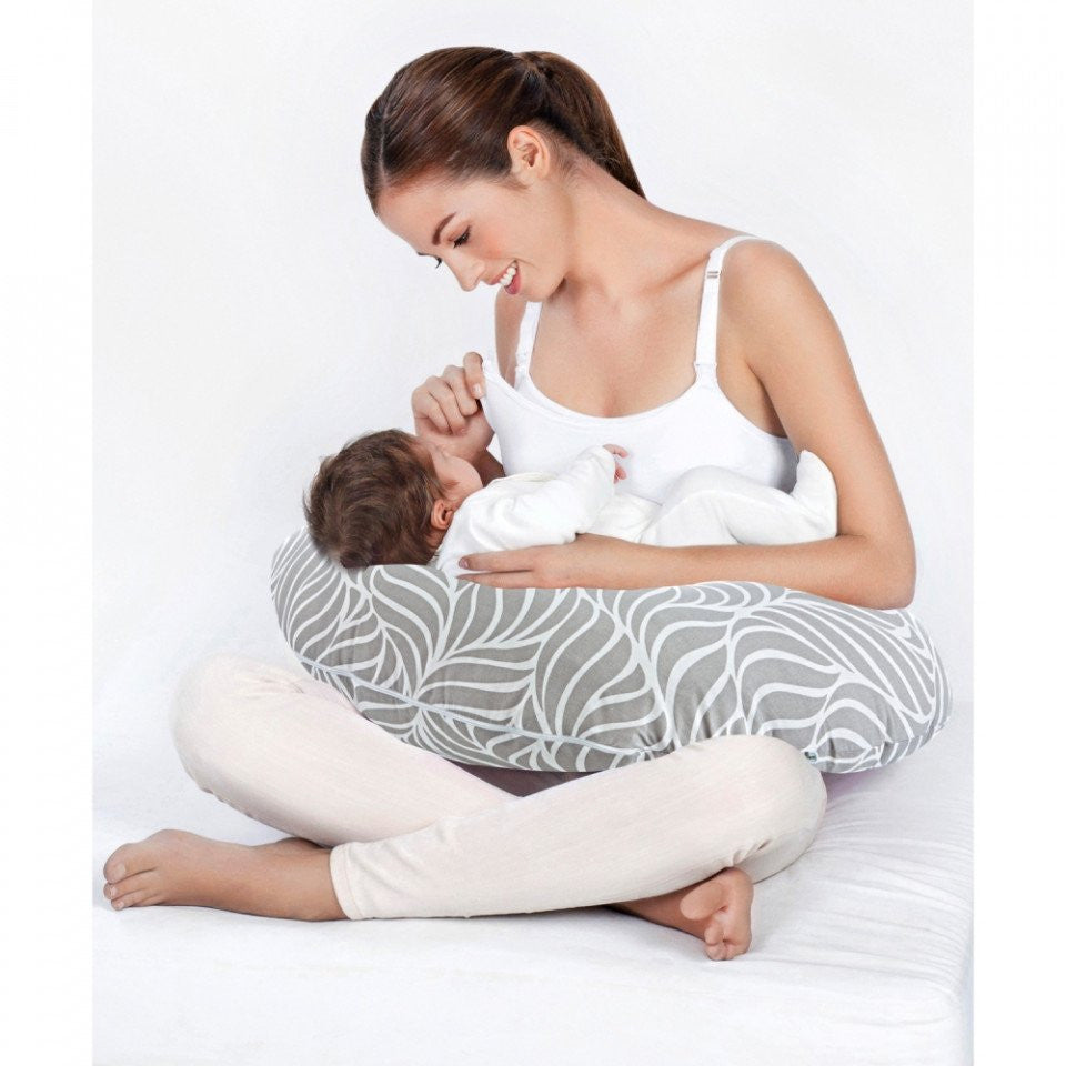 Perna pentru alaptat 2 in 1 Nursing Pillow, BabyJem (Culoare: Verde) [ps:454b2009-feeb-4d12-98a8-e58fc8985800]