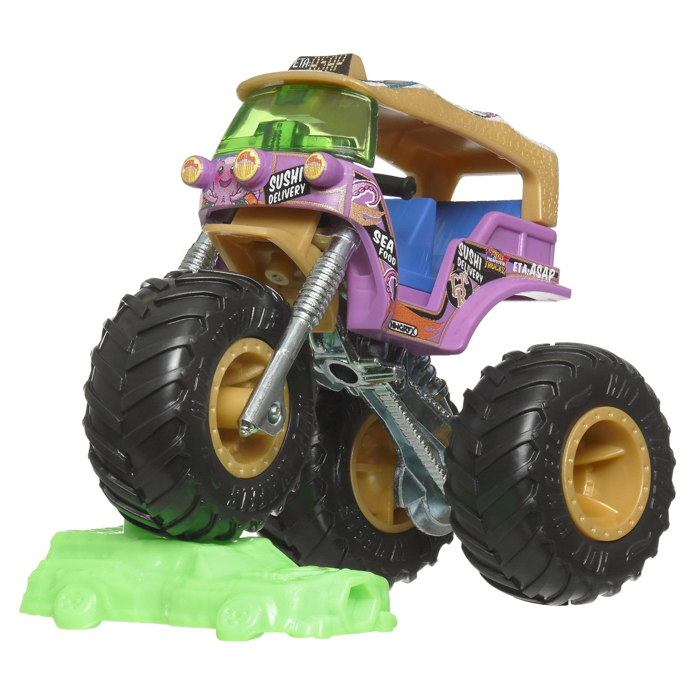 HOT WHEELS MONSTER TRUCK SET 2 MASINI SCARA 1 LA 64 - Nroll (4) [ps:d52730e5-6548-4065-853e-90f2e359baf7]