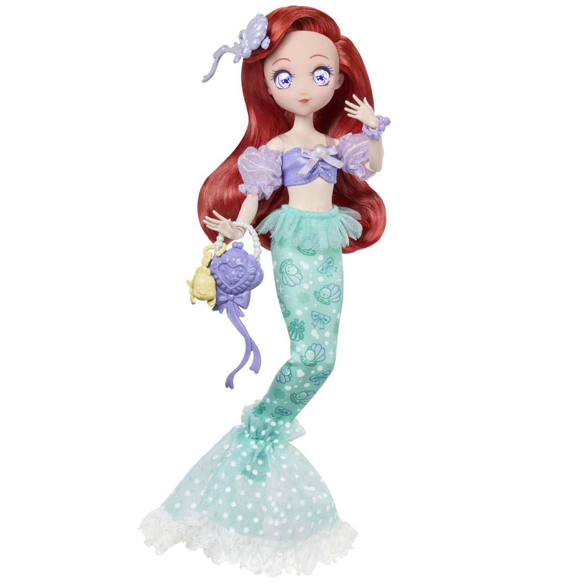 Păpușă Disney Princess Ariel, 23 cm [ps:499b347f-45d3-4525-be55-0f220b8074b5]