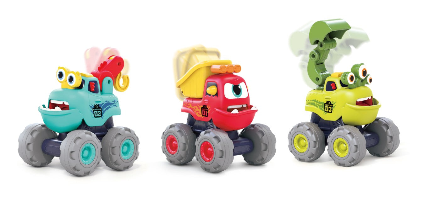 SET 3 MASINUTE DE CONSTRUCTIE MONSTRULETII AMUZANTI CU - Imagine 2 [ps:e4eb511c-b56b-4158-8950-13d8e27fb30f]