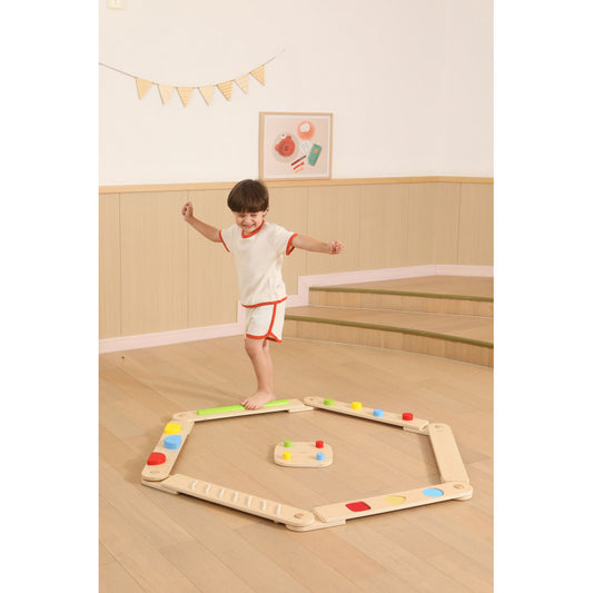Set senzorial de echilibru pentru copii, Viga [ps:46970c89-4211-4056-b6b7-226782668be1]