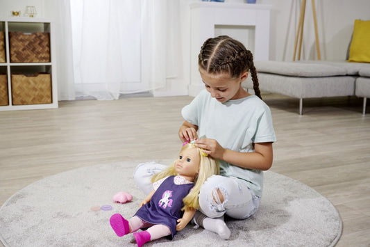 PAPUSA MY LOVE INTERACTIVA CU ACCESORII 43CM Simba - Imagine 4