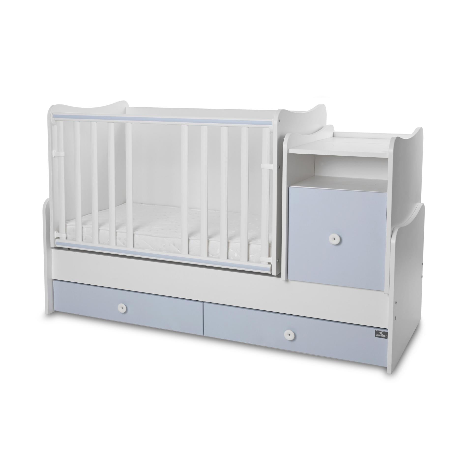 Mobilier Trend Plus Lorelli, White Milky Green - alb albastru baby (4) [ps:f95899d1-51d8-4b51-bbb1-84701c274059]