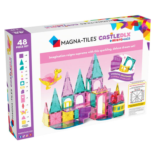 MAGNA-TILES Castle Deluxe, 48 piese - Set Construcție - Default Title (4) [ps:4be803d2-8f4c-4464-b478-88a57fec2483]