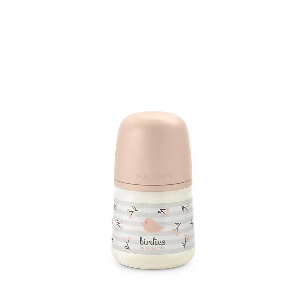 Biberon Suavinex SX Pro 150ml, Debit Lent S - Vanilie - Roz (4) [ps:faa49a41-3946-4b54-bbaa-1fe71cb112c3]
