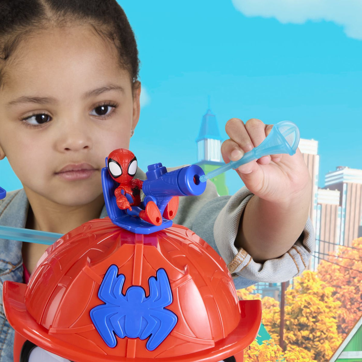 Set Joacă Marvel Spidey Webquarters Hasbro cu Lumini și - Default Title (4) [ps:f6968d83-fe3f-431d-a92d-977bec333542]