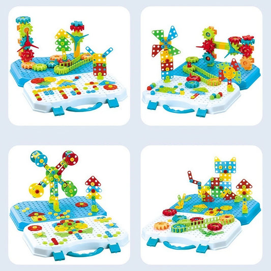 Set Construcție Bormășina Magică Flippy, 310 Piese, Albastru - Default Title (4) [ps:e18acaf6-f616-4f01-826a-22022de640cf]