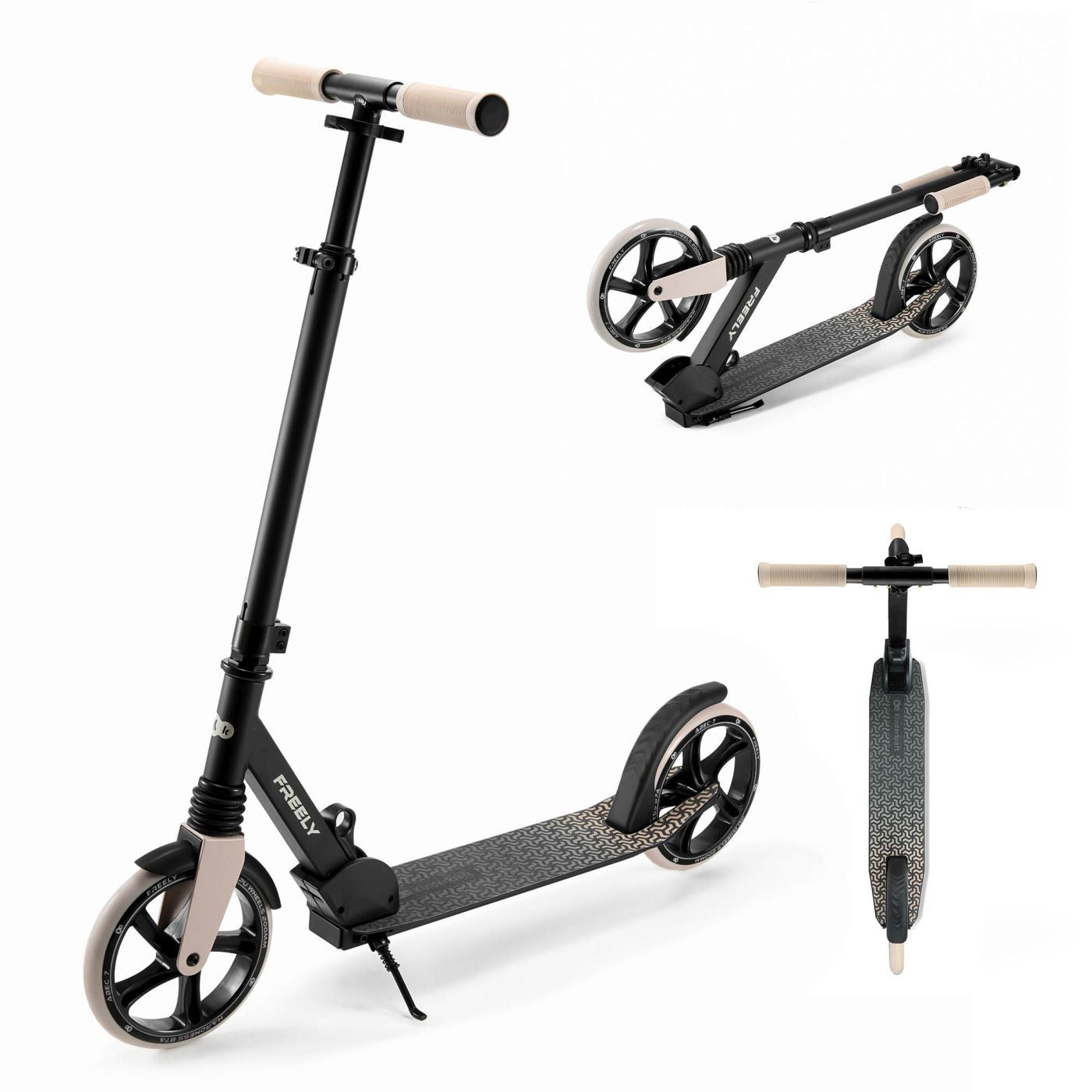 TROTINETA KINDERKRAFT FREELY,  BEIGE - Imagine 4