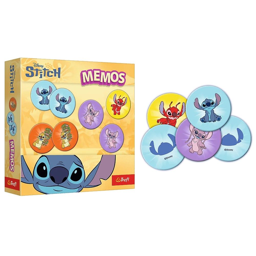 Joc Memos Disney Lilo & Stitch Trefl - Dezvoltare Memorie - Default Title (4) [ps:fff98956-9833-44a5-8d64-2e0caf4cab5c]