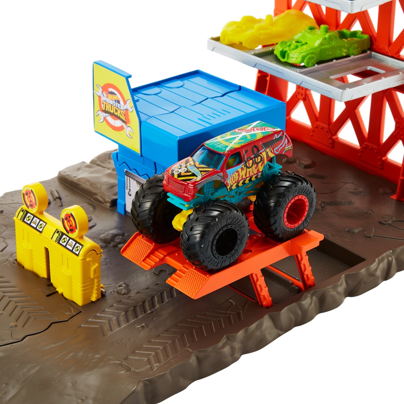 HOT WHEELS MONSTER TRUCKS SET BLAST STATION Mattel - Imagine 6 [ps:f2d91a83-f2fe-4cff-bc38-4f6347a4a746]