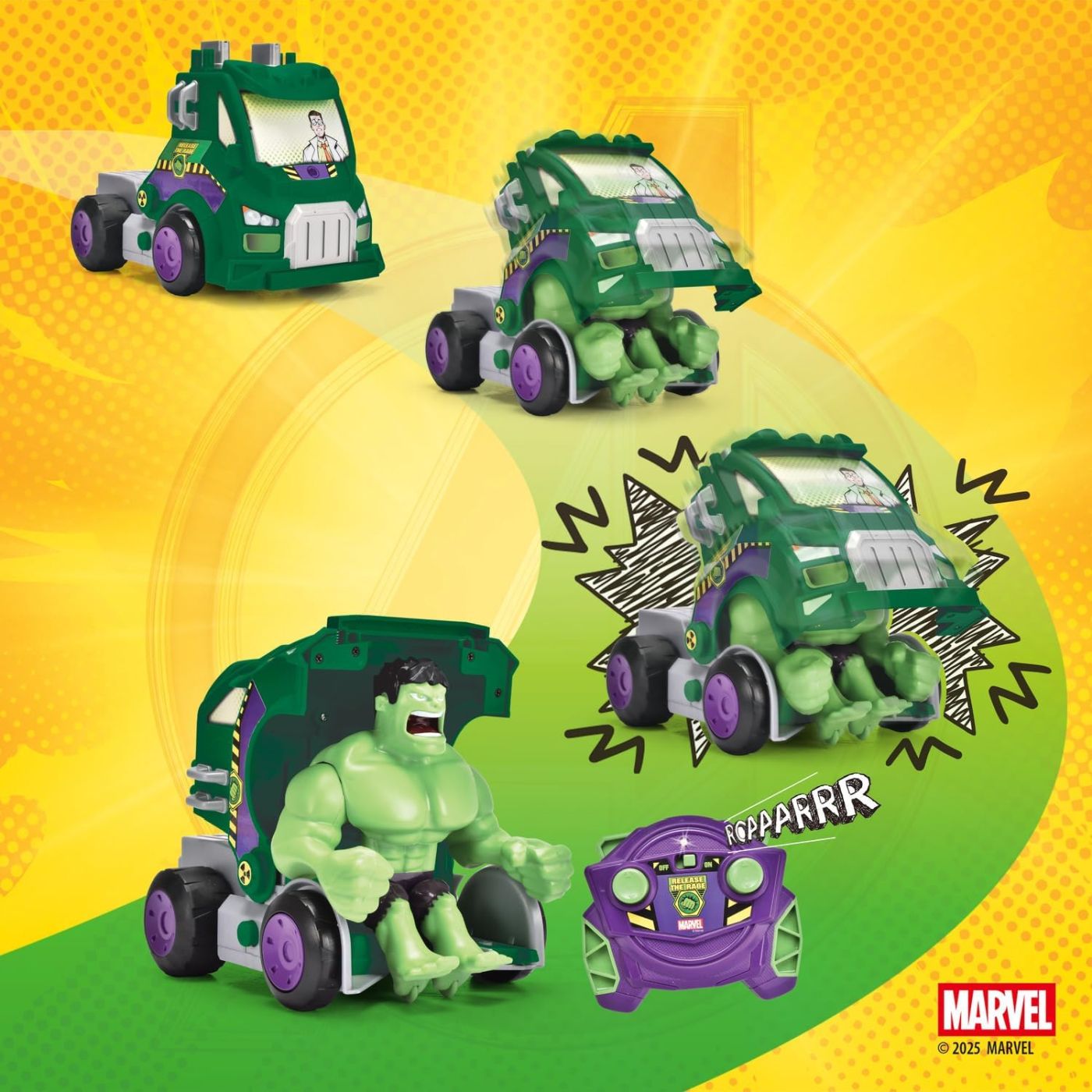 Mașină RC Hulk Smash Dickie Toys Marvel - Simba - Default Title (4) [ps:cb619a52-1145-408b-832b-c951ab36bad1]