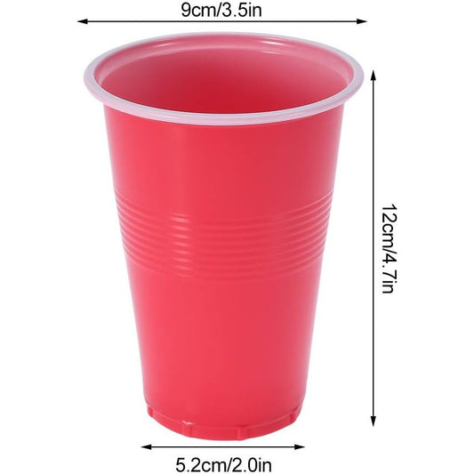 Joc Beer Pong Flippy - Set 24 Pahare și Mingi, Roșu - Roșu (4) [ps:ab1921fd-a764-4354-903d-2c53bd94fc0e]