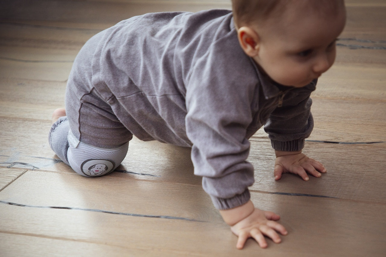Genunchiere de protectie pentru copii BabyJem (Culoare: - Gri