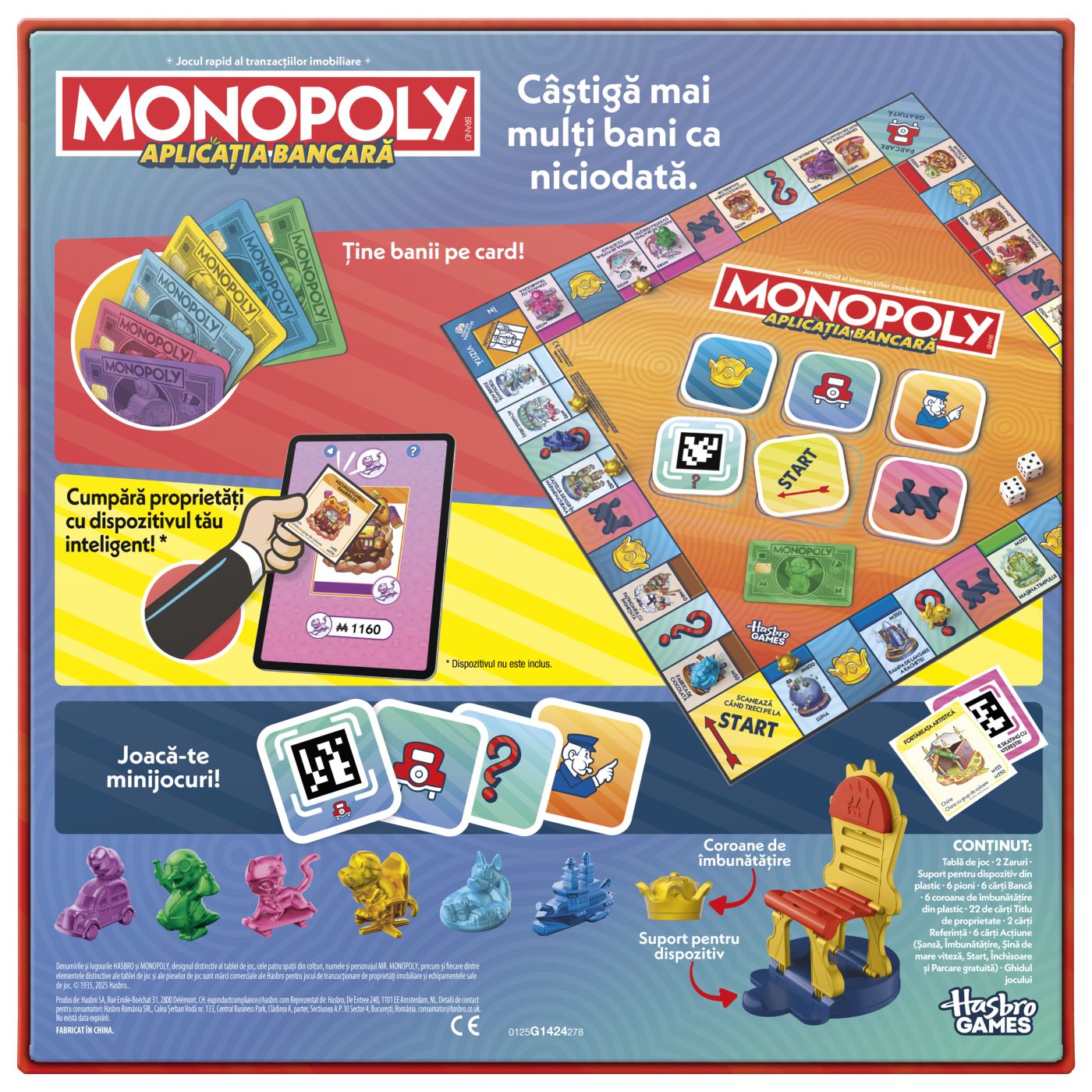 JOC MONOPOLY APLICATIA BANCARA IN LIMBA ROMANA Hasbro - Imagine 6 [ps:557da373-9f59-40ea-8f84-661b08f50f7b]