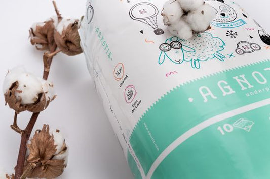 Aleze igenice absorbante pentru bebelusi Agnotis, 60 x - Imagine 4