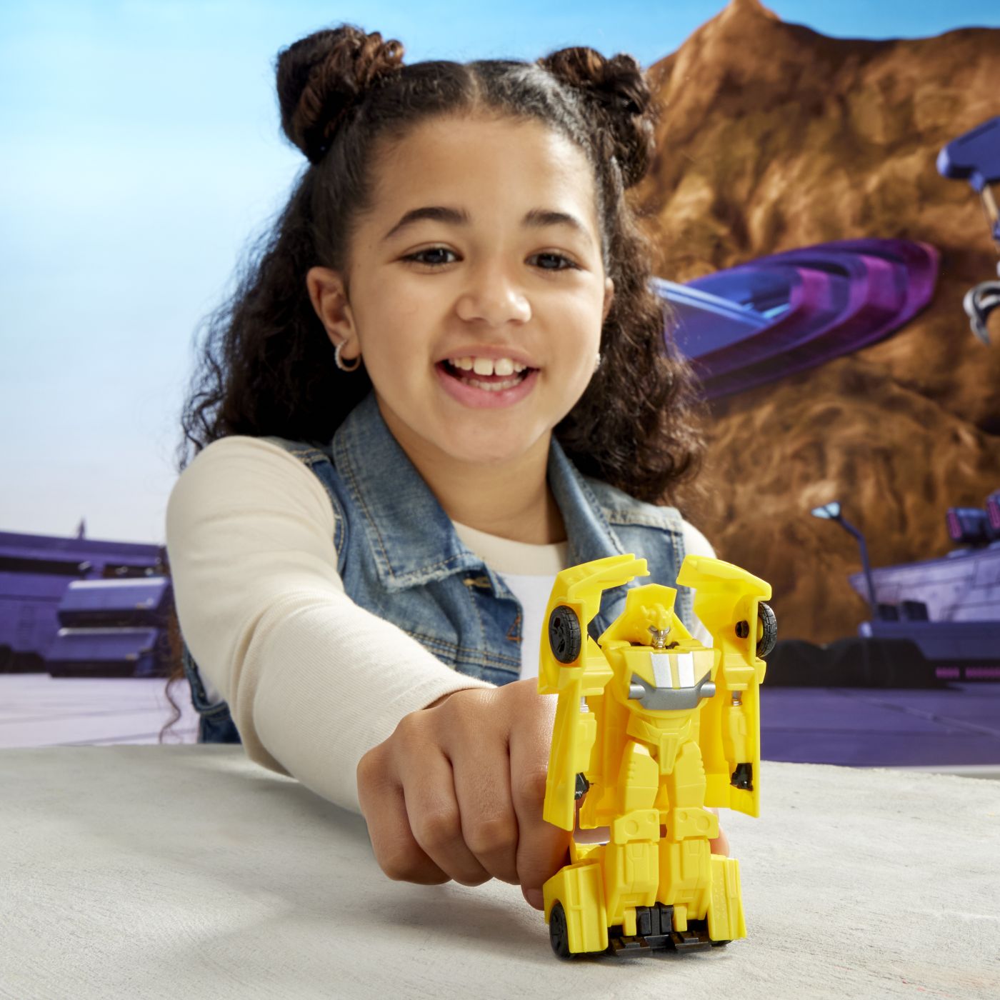 TRANSFORMERS EARTHSPARK FIGURINA BUMBLEBEE 1 STEP SMASH - Imagine 3 [ps:a05cb086-7a82-4c09-b0c9-7ad35edf5e06]