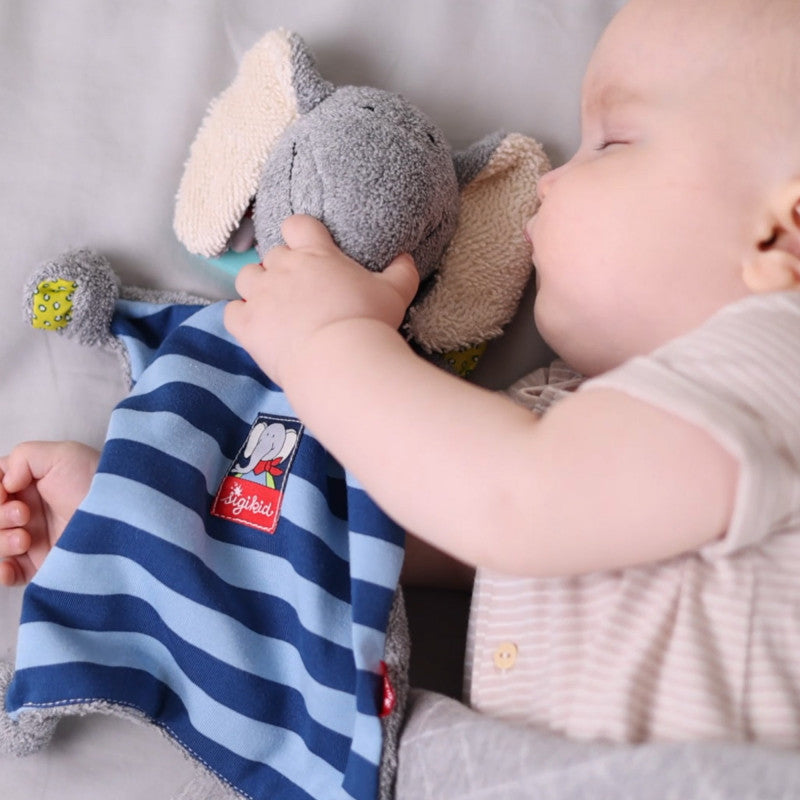 Doudou comforter Elefantul Lolo Lombardo, Sigikid [ps:7ec47227-ce52-4d6d-bb0b-bc607c194be1]
