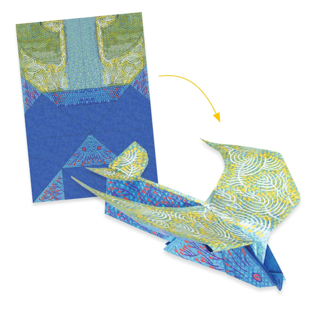 Joc creativ origami Pasari inaripate, Djeco - Imagine 4 [ps:edda4454-d588-4c08-8602-8f3e86f5598f]