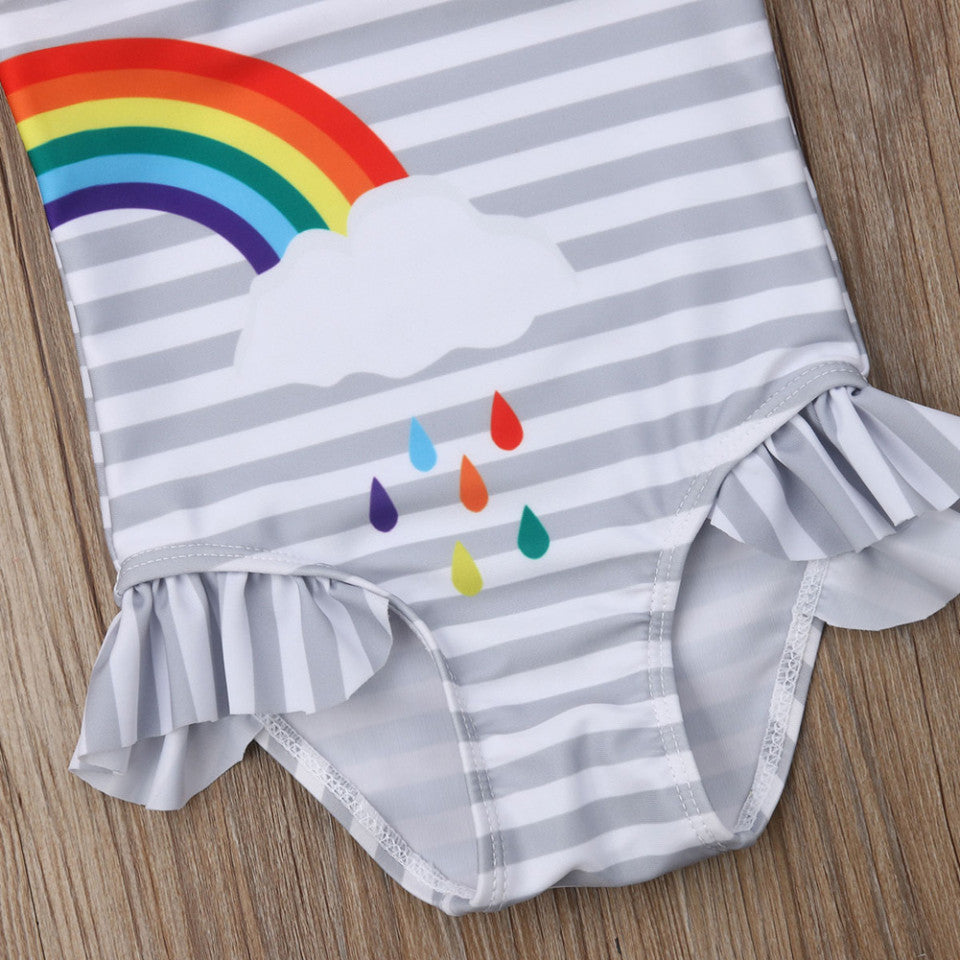 Costum de baie - Curcubeu - gemene Drool (Marime: 80) - Imagine 4
