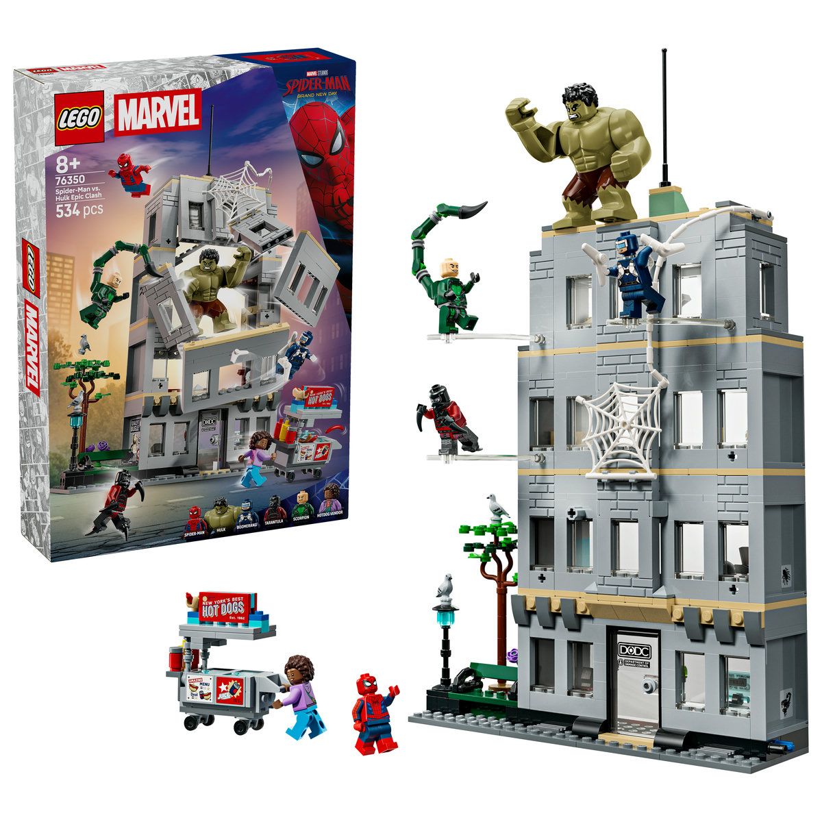 LEGO Marvel Spiderman vs Hulk 76350 - Set de Construcție - Default Title (4) [ps:2f5f9dd4-7574-4e63-bef7-e86dcae30d4a]