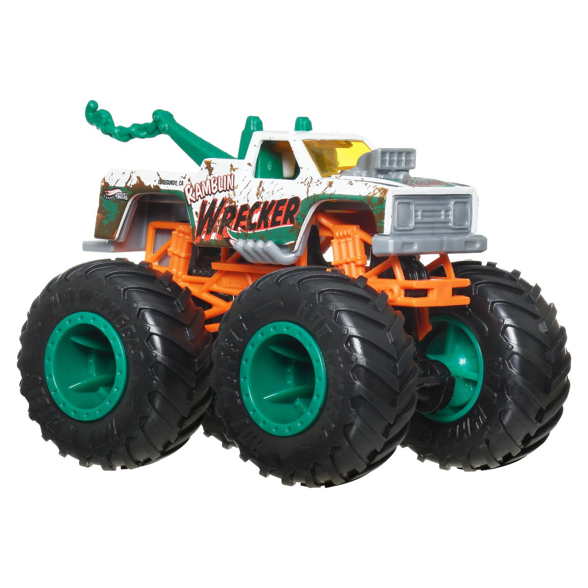 HOT WHEELS MONSTER TRUCK MASINUTA SCRATCH ATTACK SCARA - Ramblin Wrecker (4) [ps:33a6310c-a657-484e-9615-7d67302a170f]