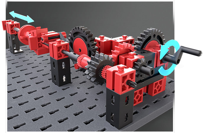 Kit STEM Principiile mecanicii, Fischertechnik - Imagine 4 [ps:896cd78c-f7fd-413f-bd0f-cdc705ab0d1e]