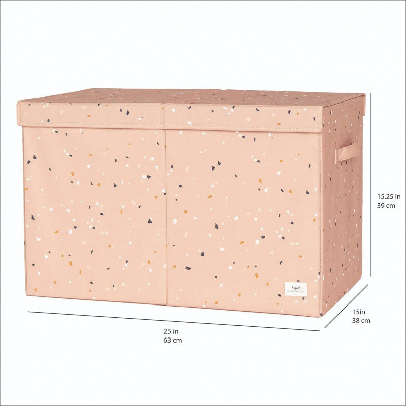 Cufar pliabil pentru camera copiilor, material reciclat Terrazzo Clay, 3 Sprouts [ps:856d064e-7682-4a69-ad38-55dbd2992d95]