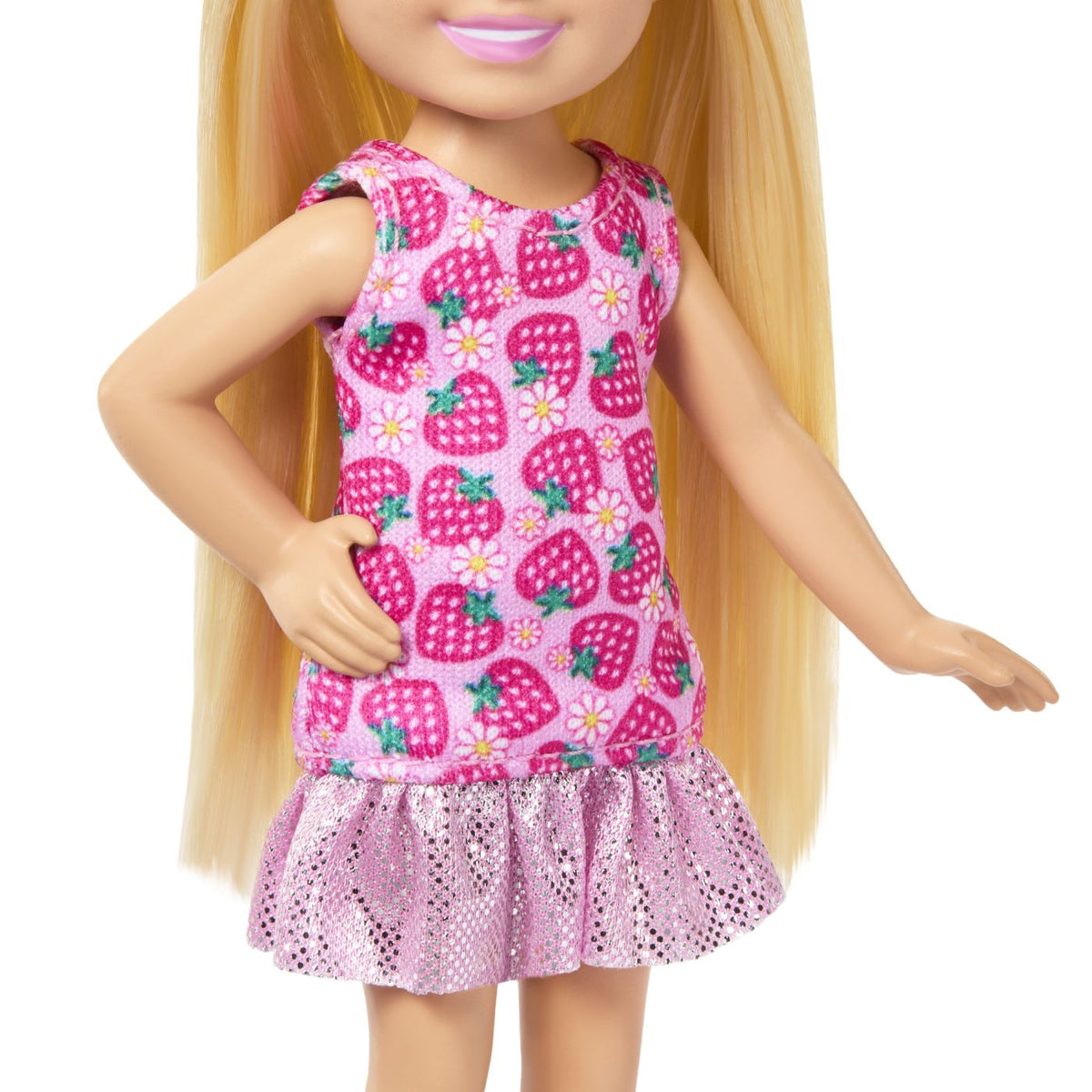 Păpușă Barbie Chelsea Blondă cu Rochiță Roz - Mattel - Default Title (4) [ps:529e6130-96cb-43d2-82c8-151a34dd794b]