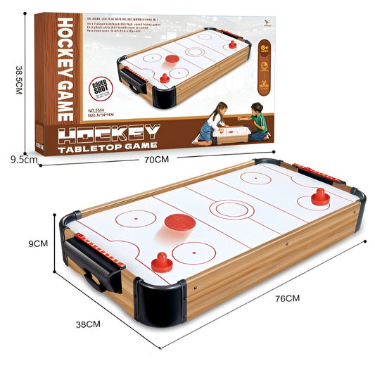 Masa Air Hockey Graffiti Flippy din Lemn, 76x38 cm, Maro - 76x38x9 cm (4) [ps:219ea043-7757-4dd0-9f0c-ce974f34f857]