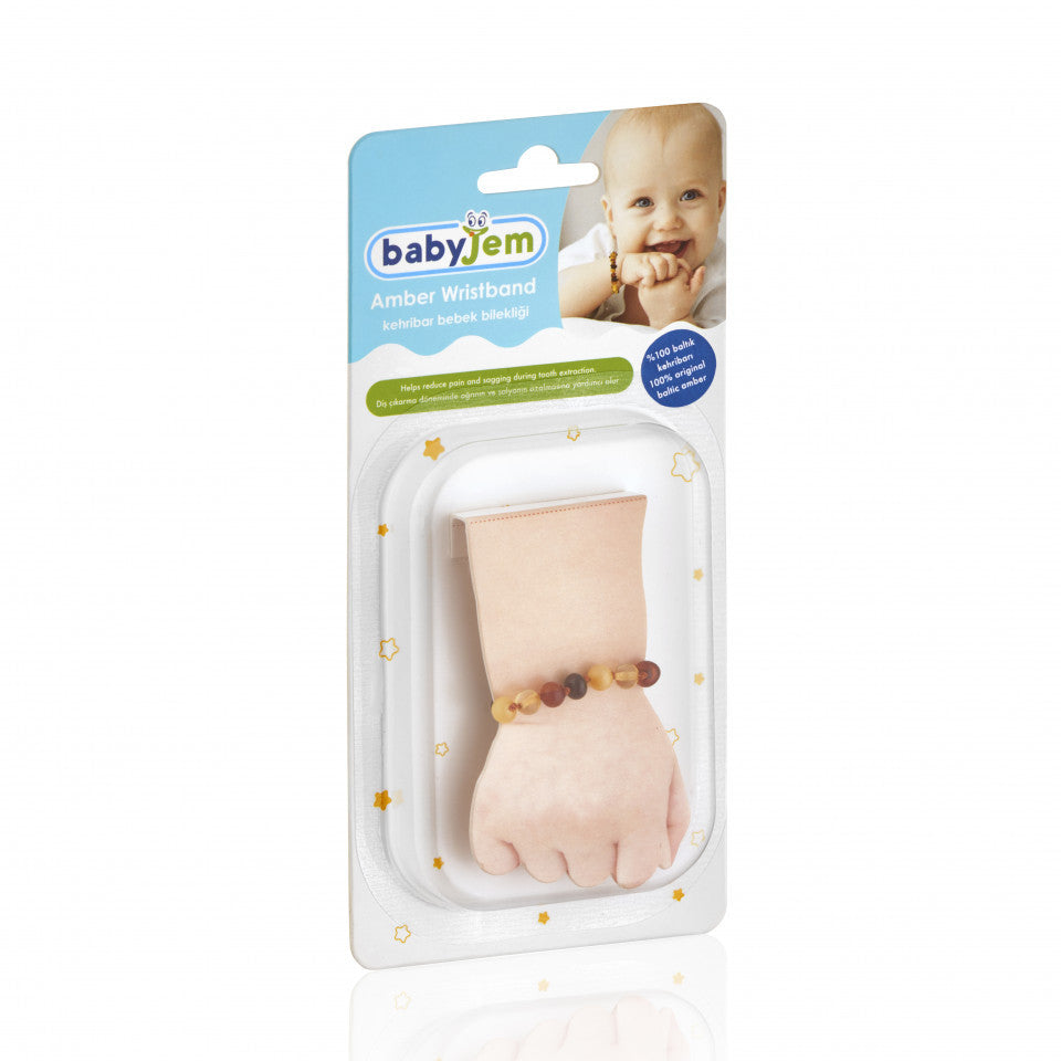 Bratara din chihlimbar pentru bebelusi BabyJem (Culoare: Multicolor) [ps:6c41e47d-313a-41a6-b120-b34becd07307]