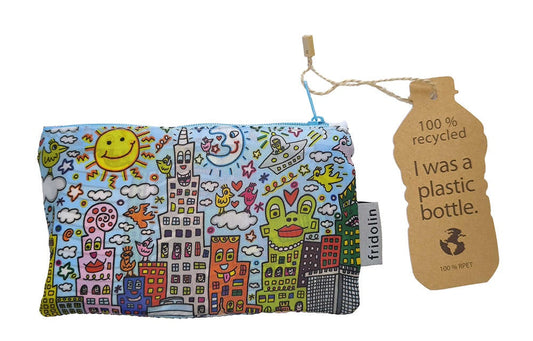 Sacosa textil James Rizzi My New York City, Fridolin - Imagine 4
