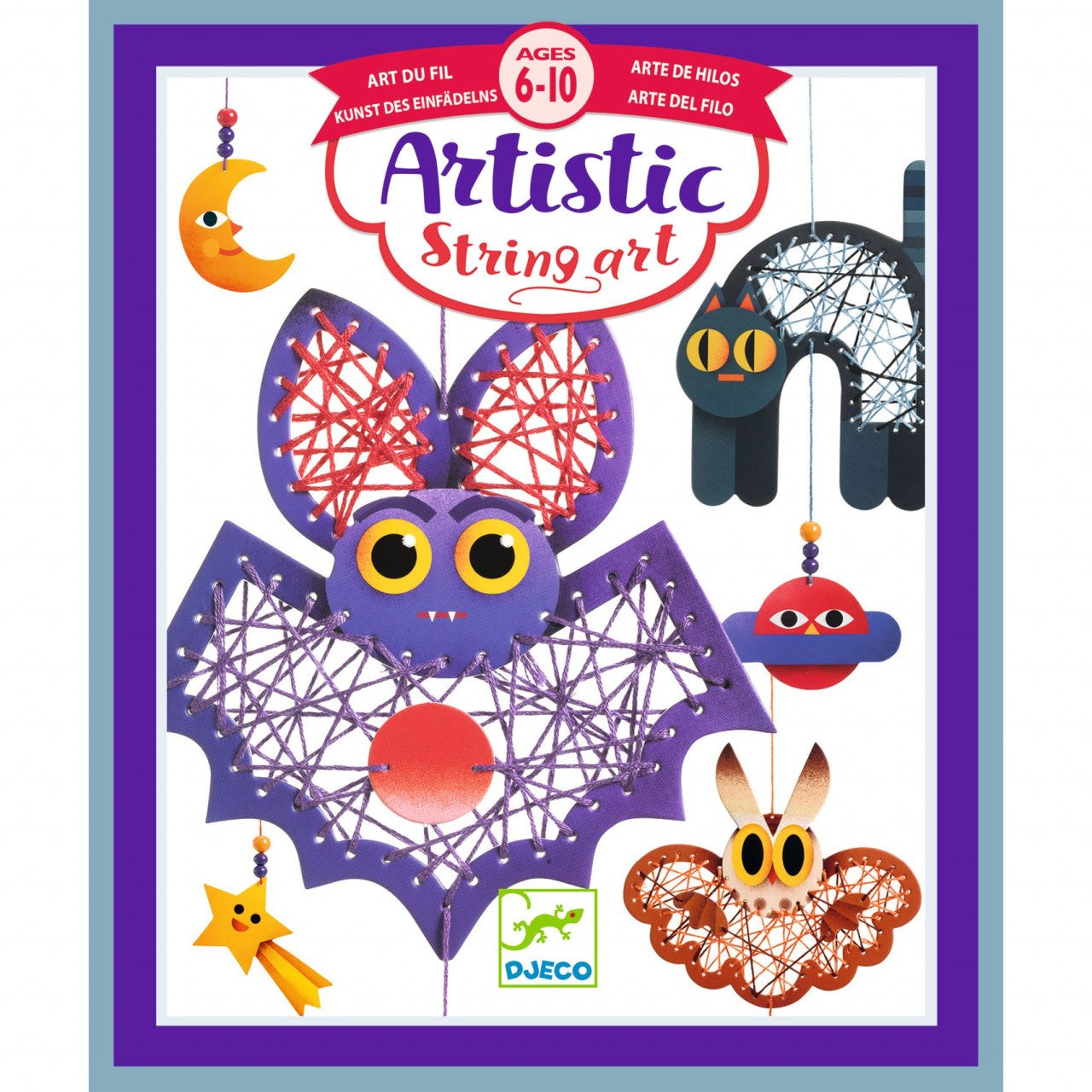 Set creativ de cusut Pe timp de noapte, Djeco - Imagine 5 [ps:314ccc12-f360-4742-81a3-4d211eae127b]