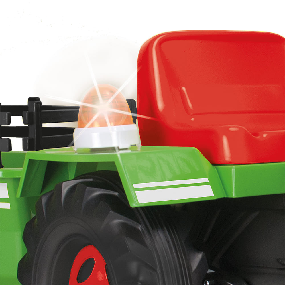 Tractor Electric cu Remorcă Injusa 6V, Verde, 1 an+ - Default Title (4) [ps:57a18e95-4b50-43e0-a030-8cbaf3bd4ada]