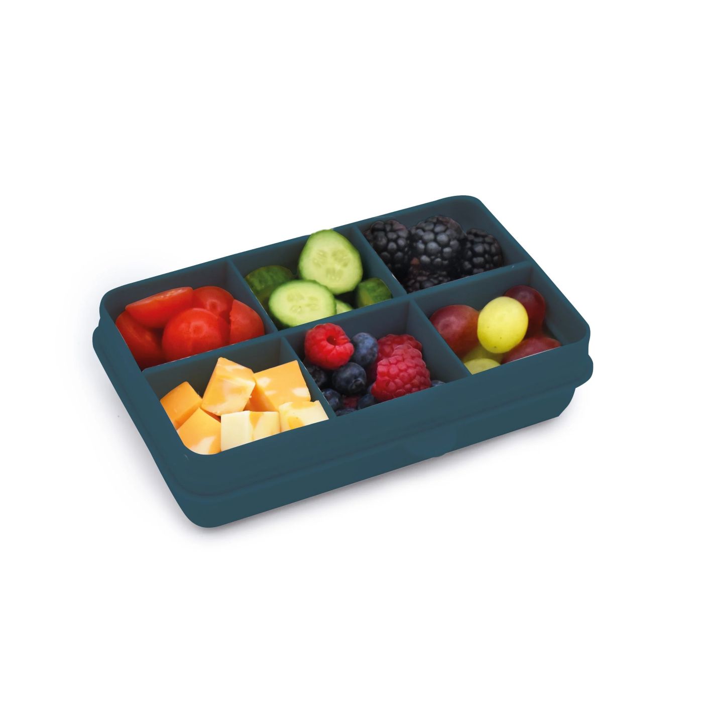 CUTIE SNACK 6 COMPARTIMENTE, MELII LUXE, BLUE [ps:0f2fce78-325b-49eb-9878-ddc6ec4984e8]