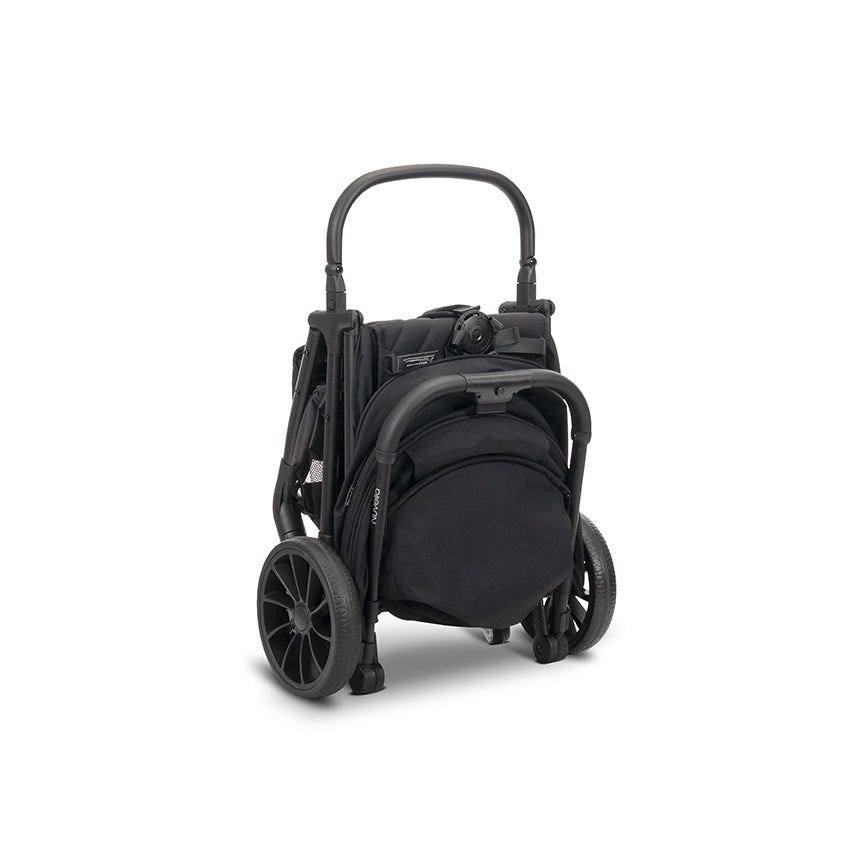 Cărucior Lorelli Nuvella, Pliere cu o Mână, 0-48 luni, Black - Black (4) [ps:12970402-e5b4-4b47-9d02-8151fed4e695]