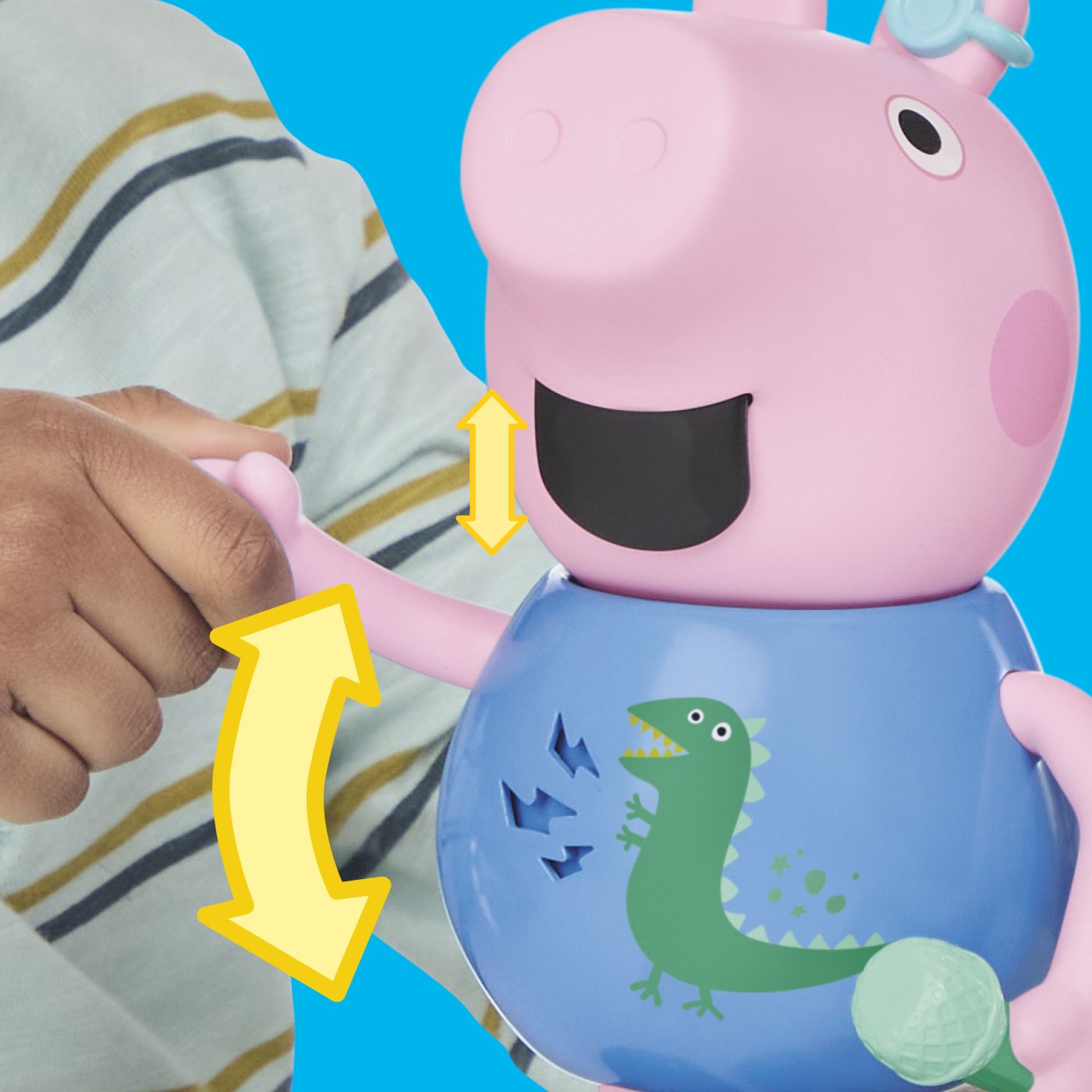 Figurină George Interactivă Peppa Pig Hasbro - Cântă și - Default Title (4) [ps:7fc1b86e-126b-4db5-a82a-0d67aed05ee8]
