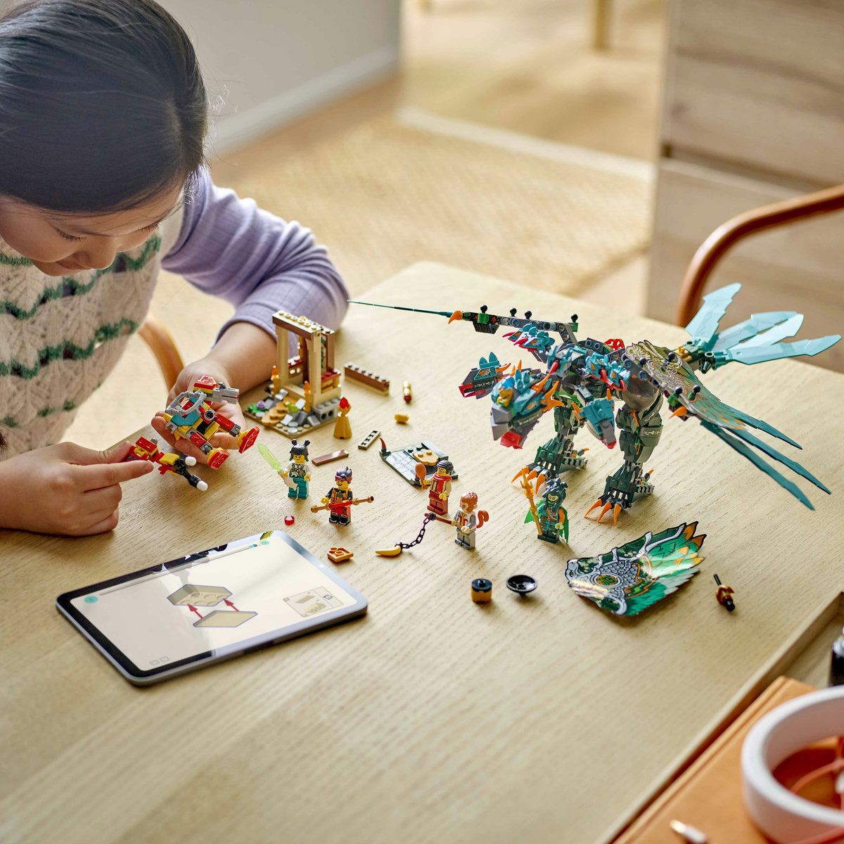LEGO MONKIE KID BESTIA CU NOUA CAPETE 80056 - Imagine 5 [ps:dd45b56d-1af1-47f4-922a-a95bf9df7933]