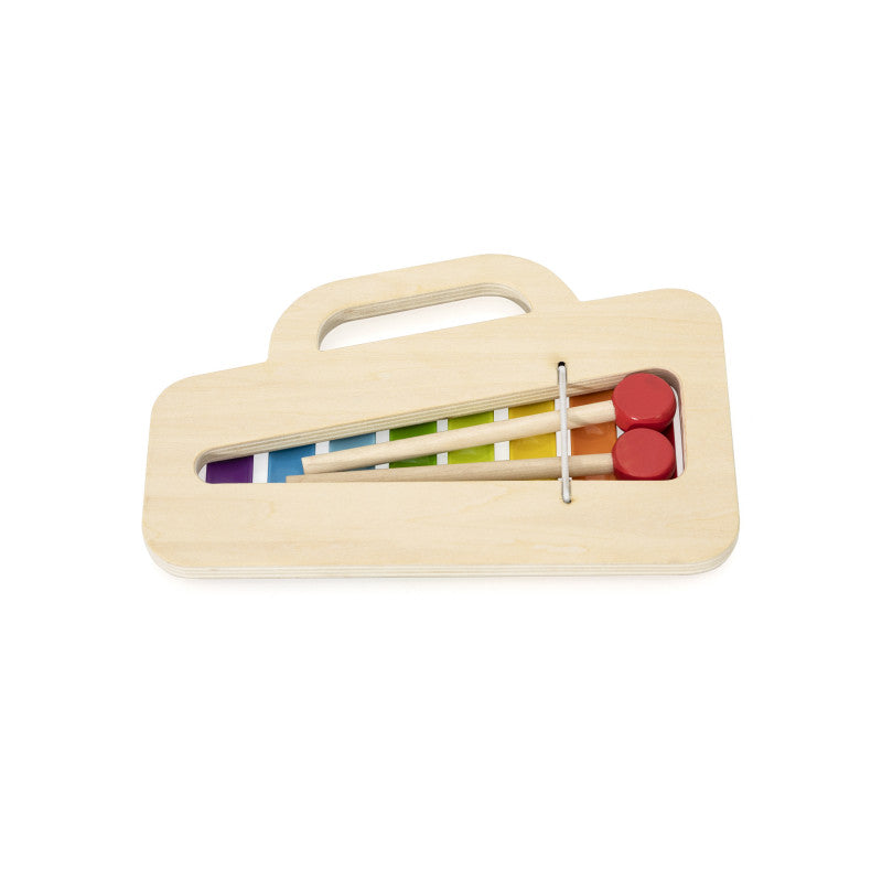 Xilofon din lemn colorat, Viga [ps:e61f1b36-4f87-4555-84e1-26d176b99384]