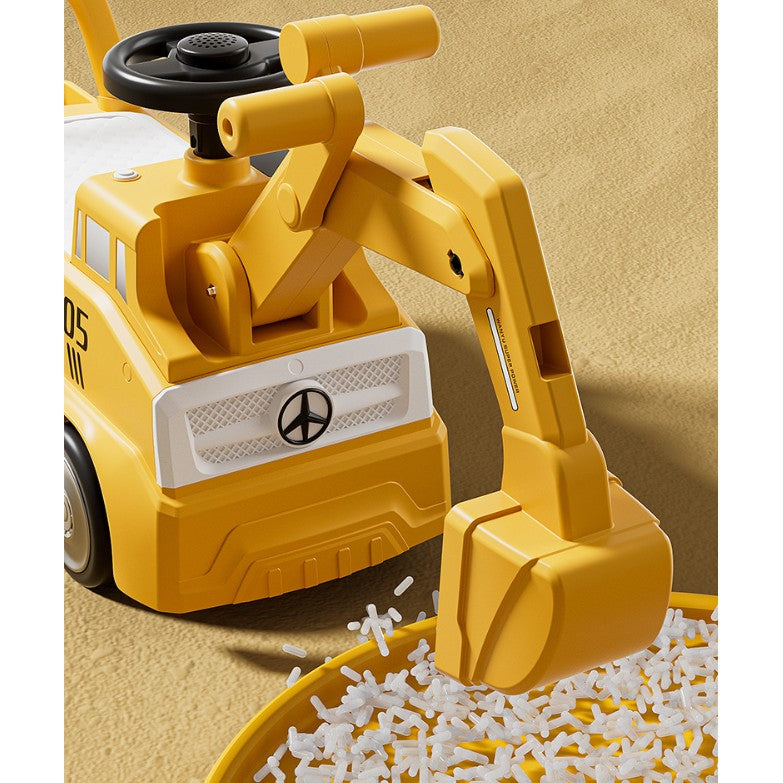 Excavator Manual Flippy pentru Copii, Albastru, 3 ani - Galben (4) [ps:2dc6e1d9-b6d7-47e0-9b05-5e2828209f72]