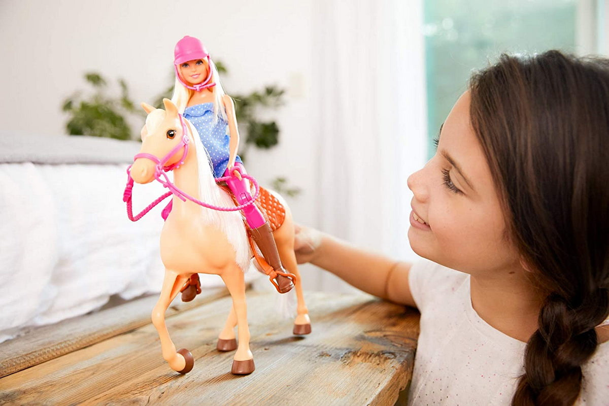 BARBIE SET PAPUSA CU CAL Mattel - Imagine 3 [ps:5d10ac91-ad42-4256-9832-14055d818e86]