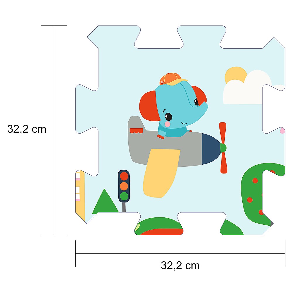 PUZZLE TREFL DN SPUMA FISHER PRICE PRIETENII SIMPATICI - Imagine 4