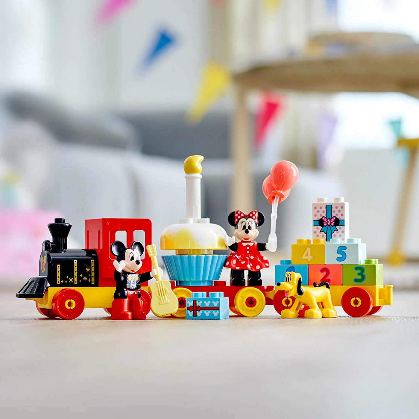LEGO DUPLO  TRENUL ZILEI ANIVERSARE MICKEY SI MINNIE 10941 - Imagine 4