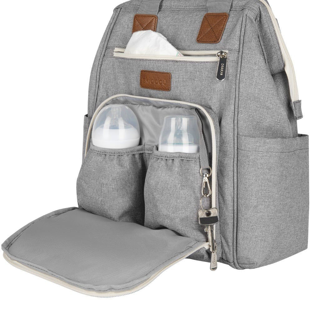 Rucsac multifunctional mamici Skiddou Astrid, Normandic - Gri
