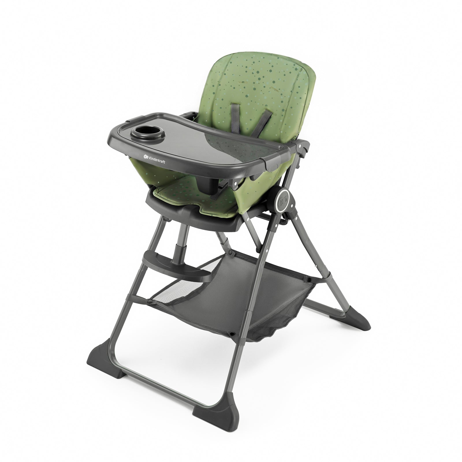 SCAUN DE MASA KINDERKRAFT FOLDEE, PLIABIL, GREEN - Imagine 4