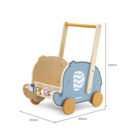 Antemergator carucior pentru papusi, Elefant, PolarB, Viga [ps:d6b827b4-ff50-4664-b30d-291d6bc678e6]