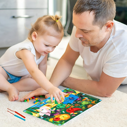 Joc Montessori Sortare Culori Flippy, Labirint Magnetic Lemn - Default Title (4) [ps:0ed8258f-36ab-4f5b-9db3-aac9a128ecec]