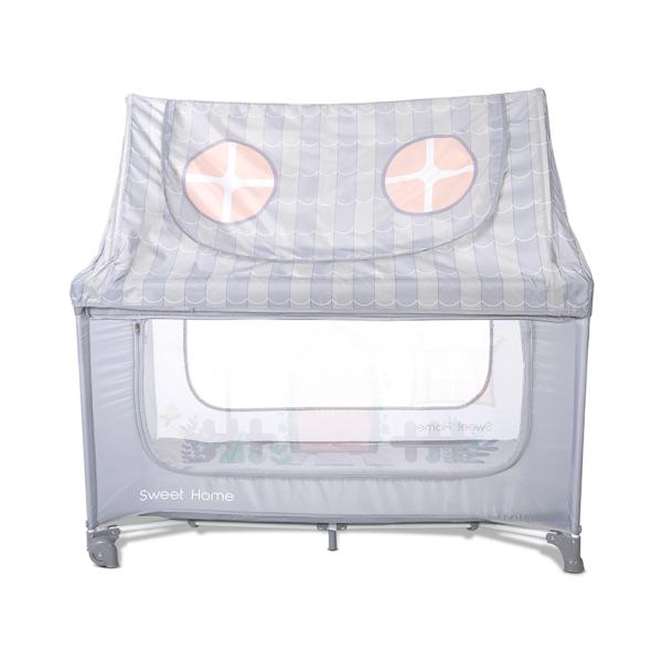 Pătuț Pliabil Lorelli Sweet Home, 2 Nivele, Beige - Grey (4) [ps:9ce58c8f-0e32-471f-880d-477be3f36238]