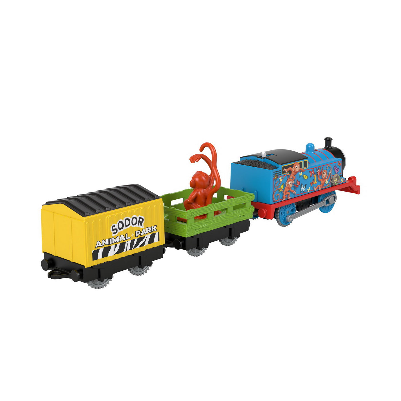 THOMAS LOCOMOTIVA MOTORIZATA SAFARI MONKEY THOMAS Mattel - Thomas - Safari (4) [ps:2c111424-43de-4e81-8b73-090272a11995]