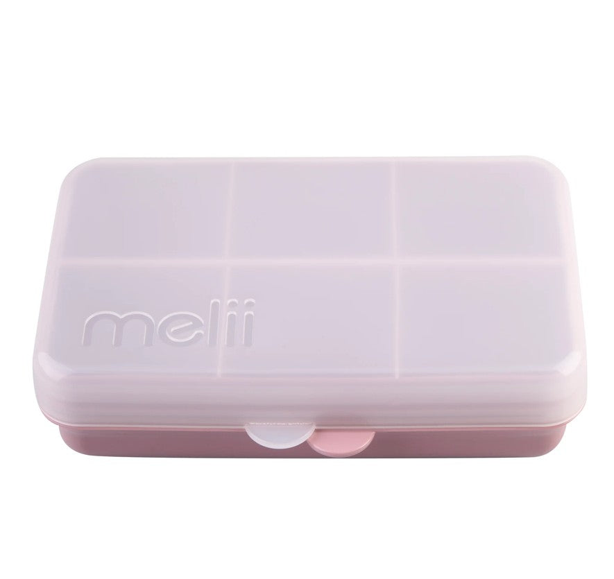 CUTIE SNACK 6 COMPARTIMENTE, MELII LUXE, PINK [ps:6a043230-f726-4180-b7ba-40fdf38a88b3]
