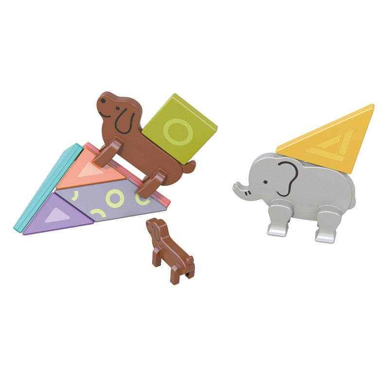 JOC EDUCATIONAL TANGRAM MAGNETIC Jucarii Bebe - Imagine 2 [ps:037c1aaf-f3d1-4d69-bf64-2a526d9eeb67]